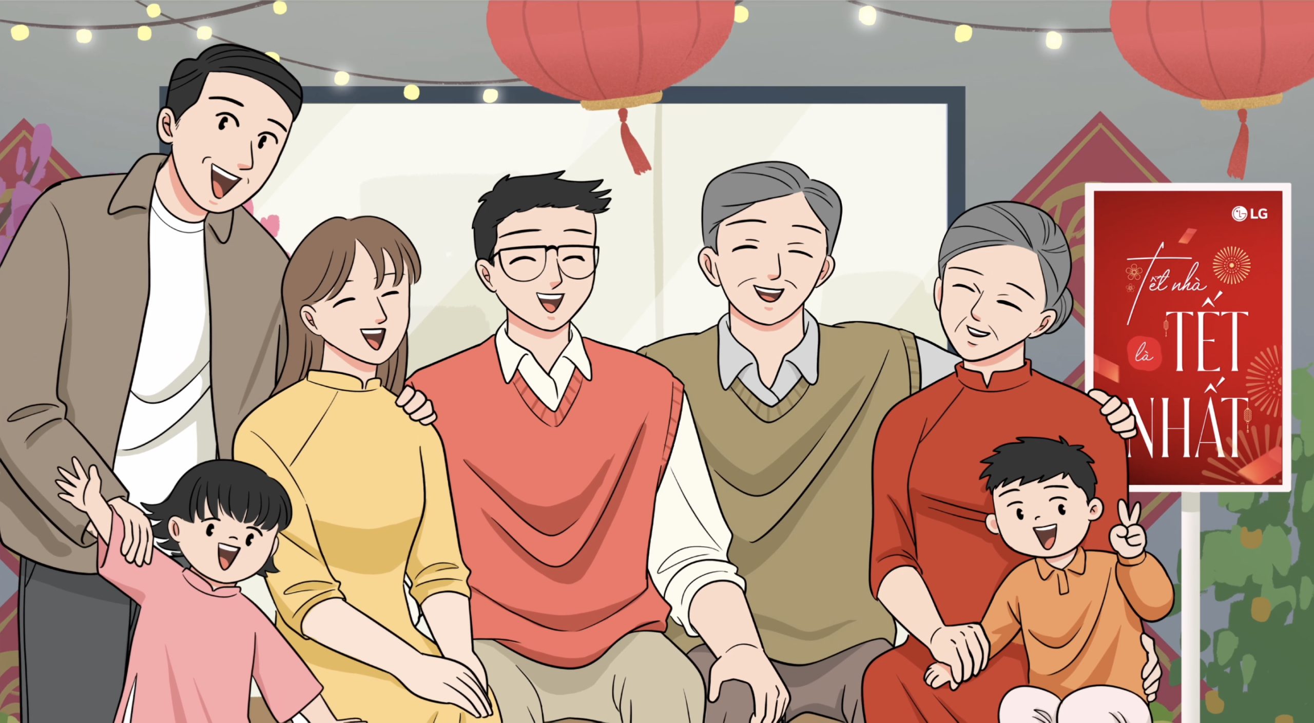 Tết này, cùng LG trở về nhà bên những điều quý giá nhất