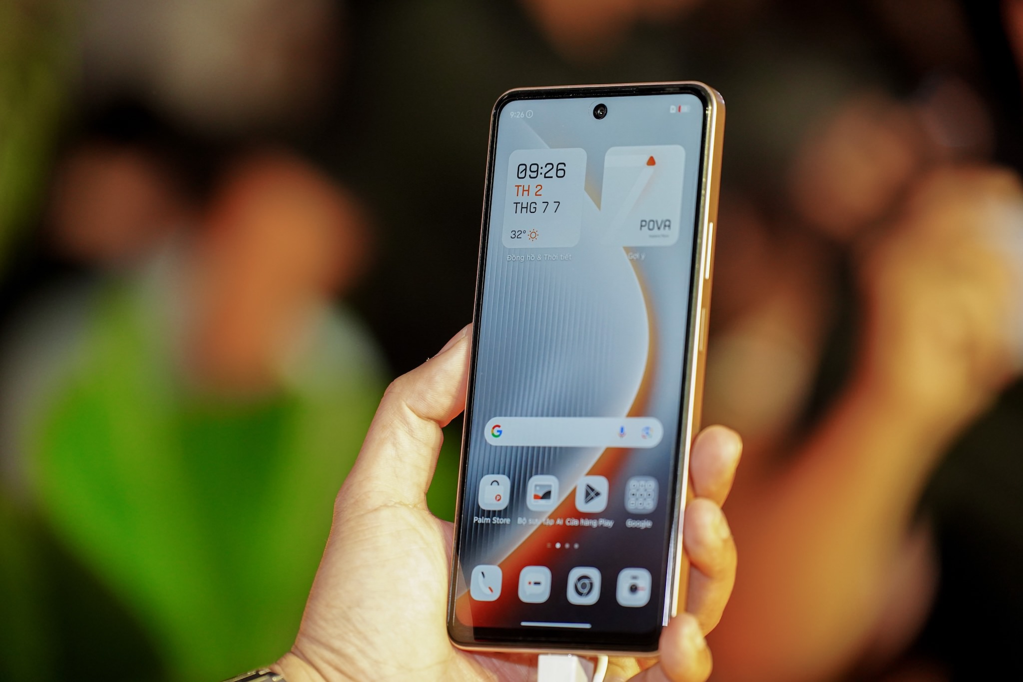 TECNO POVA 7: Siêu Pin 7000mAh, tản nhiệt cực lớn, kháng nước IP64, AI tối ưu hiệu suất dùng ngoài trời
