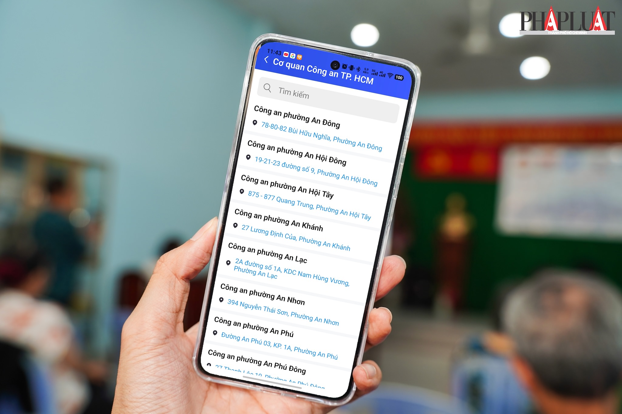 TP.HCM triển khai tra cứu nhanh địa chỉ Công an phường xã sau sáp nhập qua ứng dụng số
