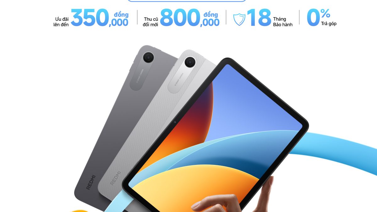Xiaomi chính thức ra mắt REDMI Pad 2 9.7 nhỏ gọn, màn hình 2K, pin lớn 7600mAh, giá từ 4,9 triệu đồng