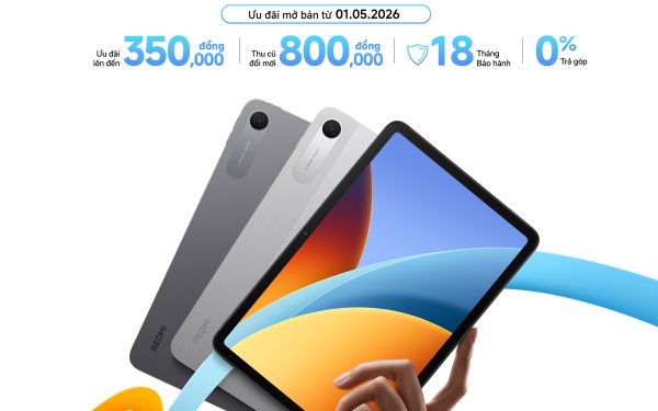Xiaomi chính thức ra mắt REDMI Pad 2 9.7 nhỏ gọn, màn hình 2K, pin lớn 7600mAh, giá từ 4,9 triệu đồng