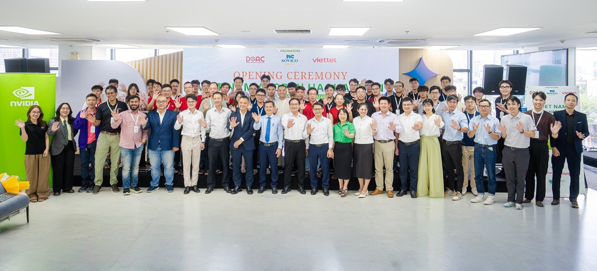 Viettel và NVIDIA cùng cộng đồng công nghệ Việt Nam tại lễ khai mạc Vietnam AI Open Hackathon