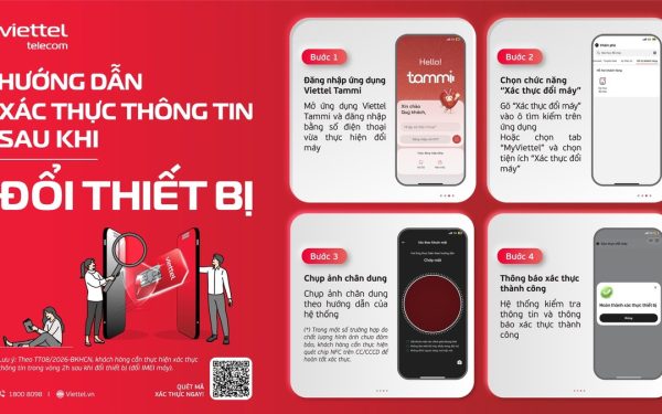 Viettel hướng dẫn xác thực thuê bao khi đổi máy