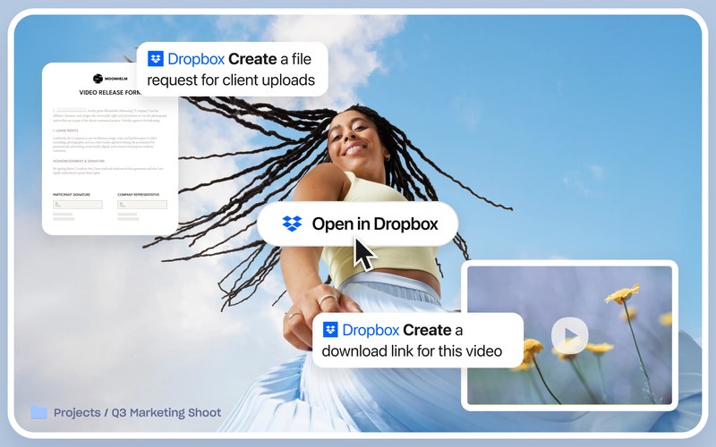 Dropbox tích hợp các công cụ AI hàng đầu, nâng cao quy trình làm việc