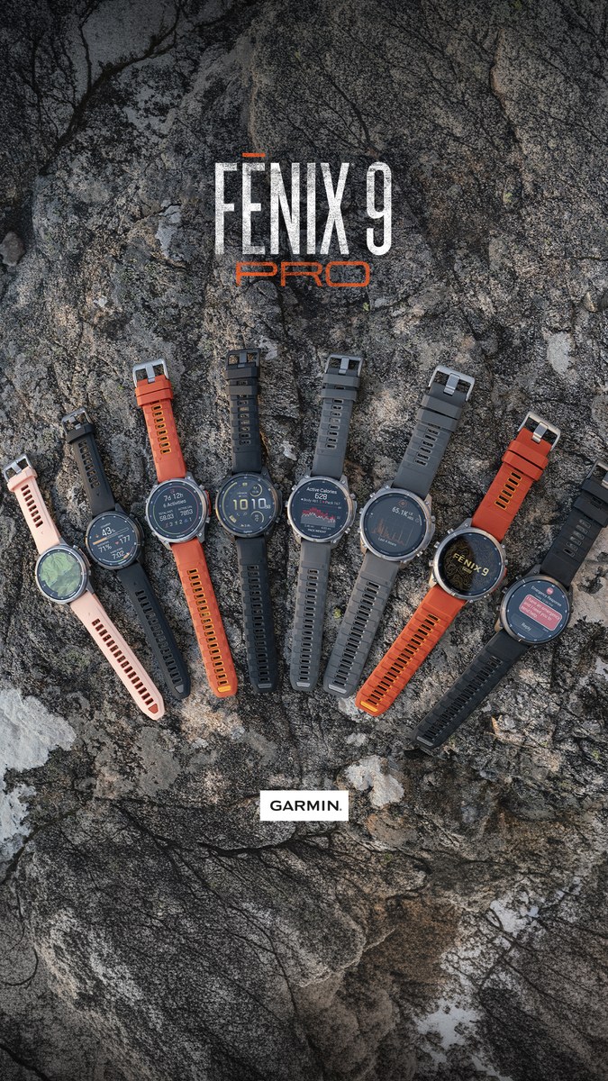 Garmin fēnix 9 Series: Đồng hồ GPS đa môn thể thao với màn hình AMOLED titan