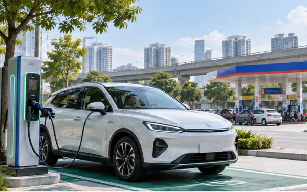 Chi phí xe điện khi nhiên liệu tăng giá: lợi thế 33% đáng chú ý