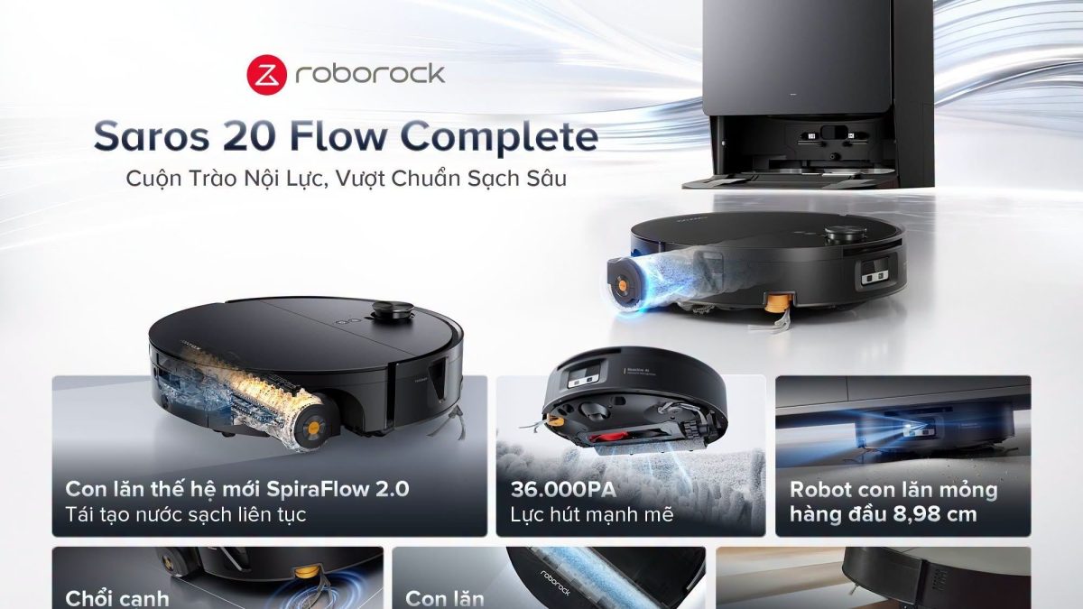 Roborock bộ ba mới