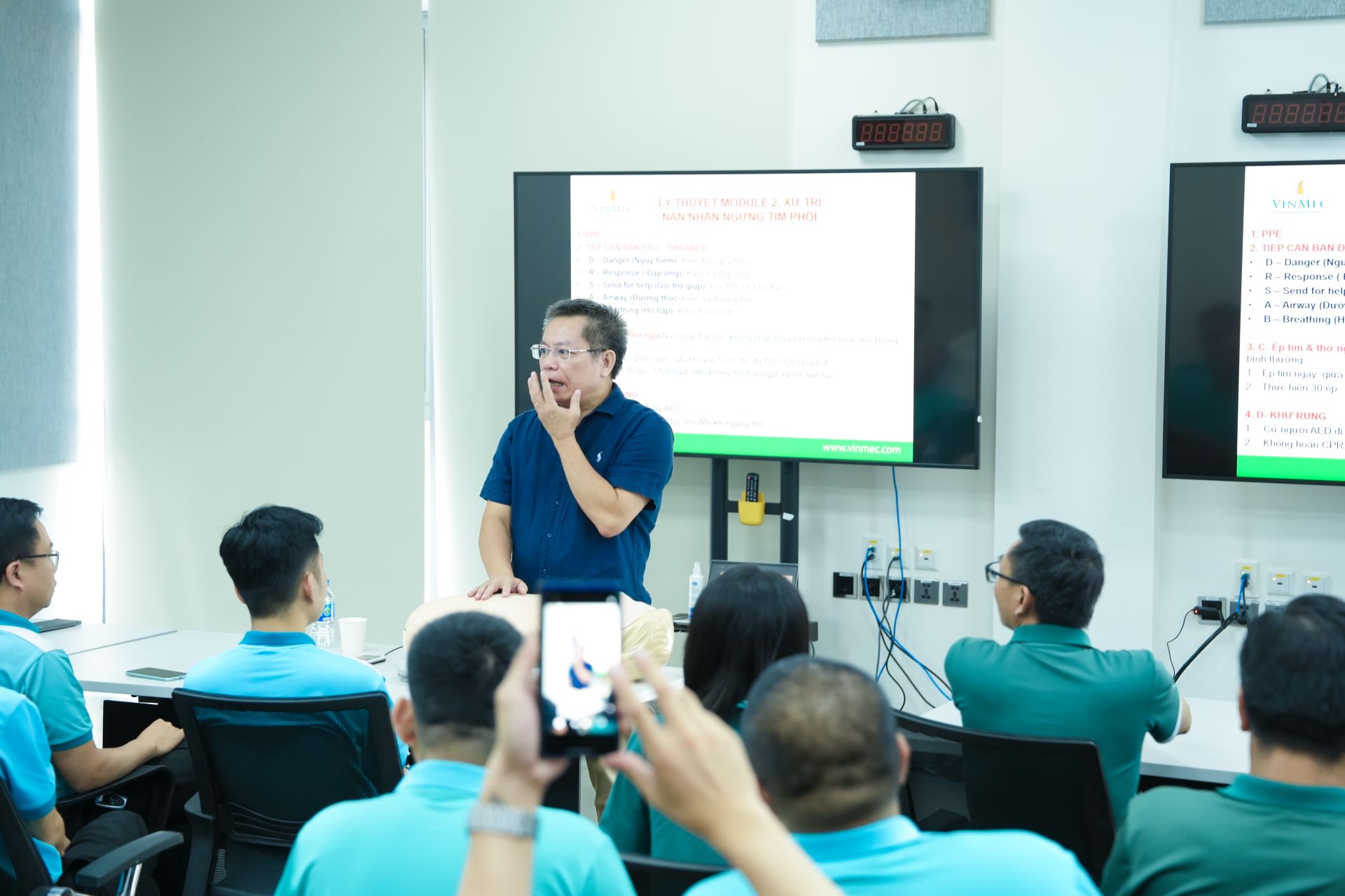 Green SM đào tạo sơ cấp cứu cho tài xế cùng Vinmec và VinUni