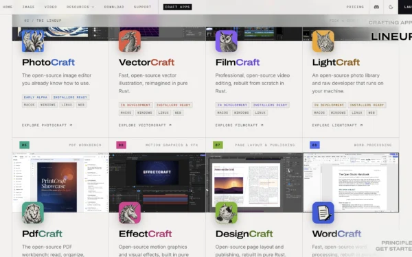 Lập trình viên phát hành ứng dụng thay thế Adobe