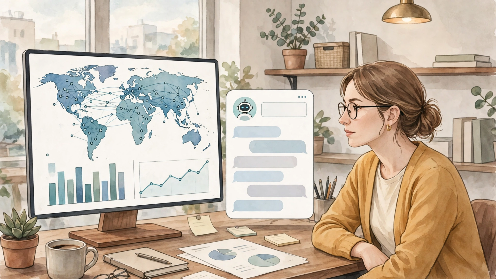 OpenAI mở quảng cáo ChatGPT tại thêm 26 nước với chủ doanh nghiệp nhỏ xem bảng quản lý quảng cáo trên máy tính