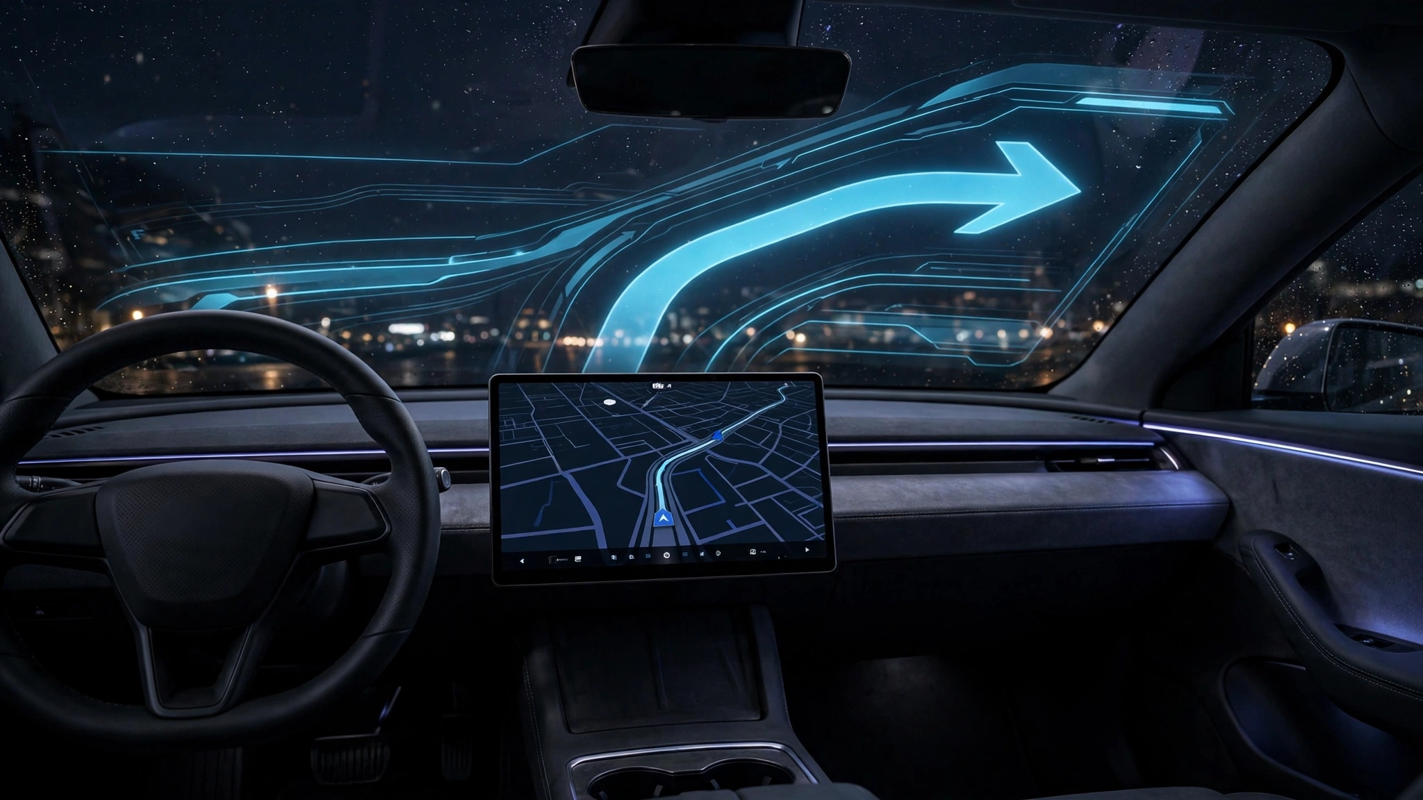 Volkswagen ID. Unyx 09 với khoang lái có màn hình hiển thị thực tế tăng cường AR-HUD và màn hình trung tâm nổi