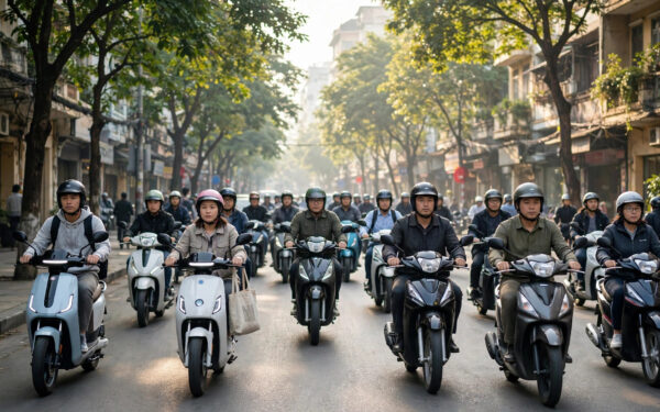 Xe xăng đi ngang 3 năm liền, xe điện tăng gần gấp đôi: cuộc đổi chiều đã rõ