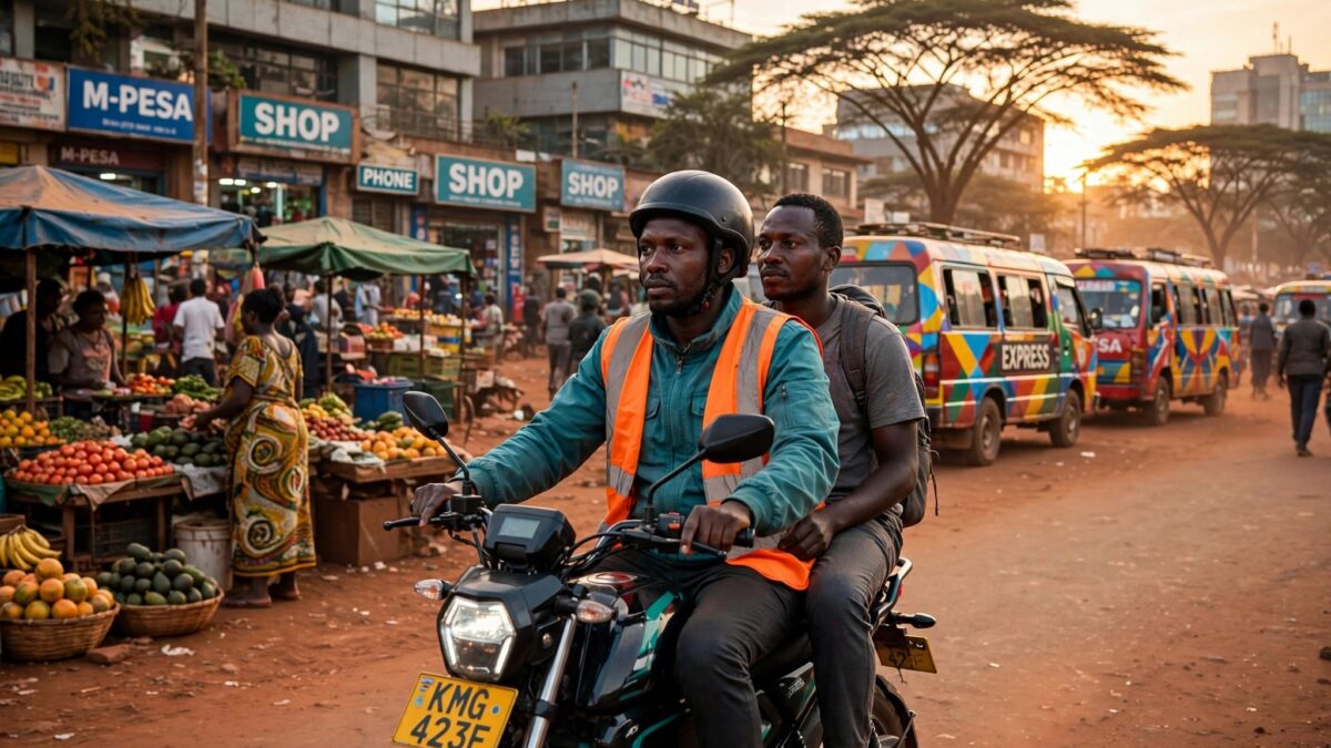 Tài xế xe ôm Nairobi chạy 150 km mỗi ngày bằng xe máy điện, chi phí năng lượng giảm hơn một nửa