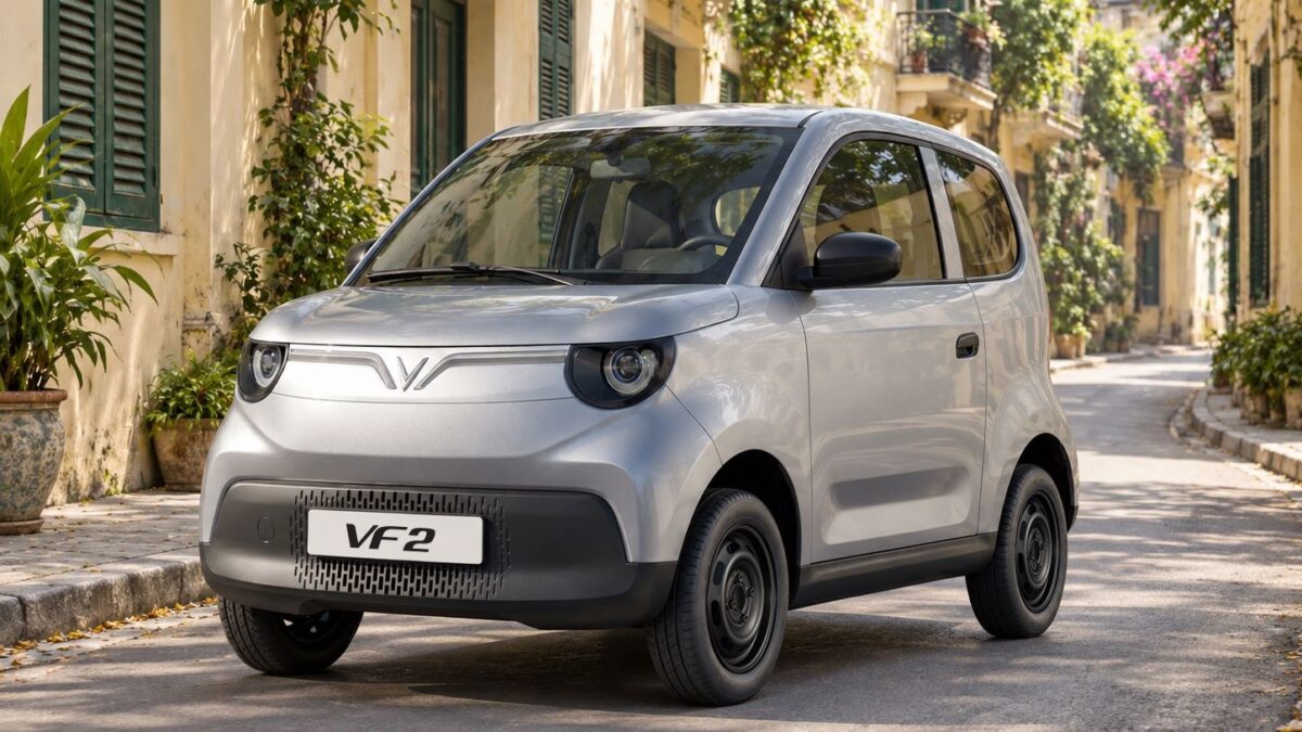 VinFast VF 2 giá 182 triệu đồng có phải lối thoát cho gia đình đi xe máy mùa mưa ngập?